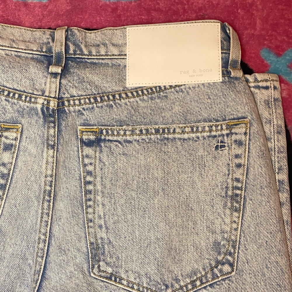 Rag & Bone ruth super high rise straight jean